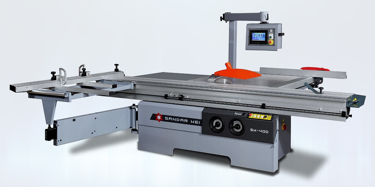SW400NC數(shù)控縱切靠擋型推臺鋸
